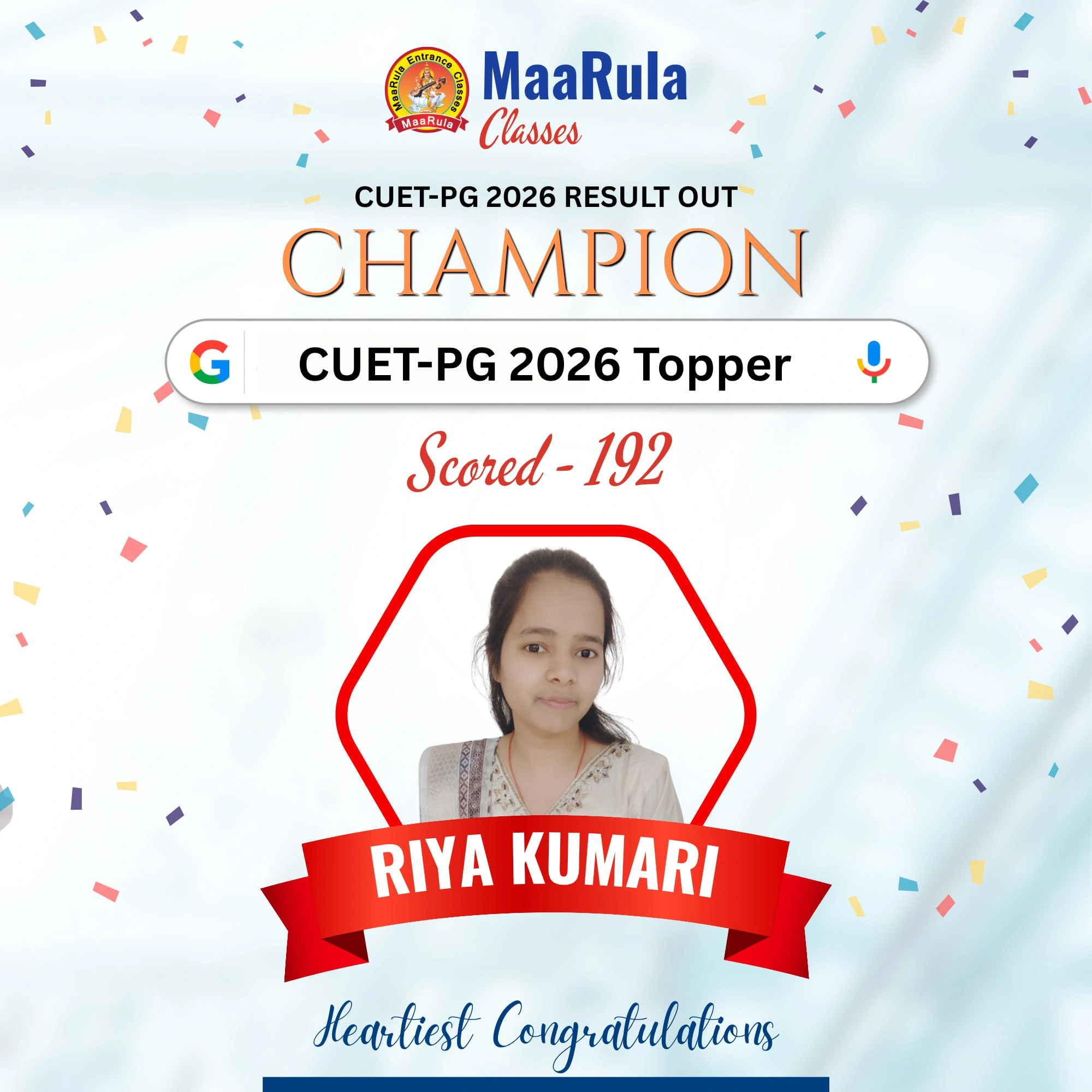 Cuet Pg Topper 21